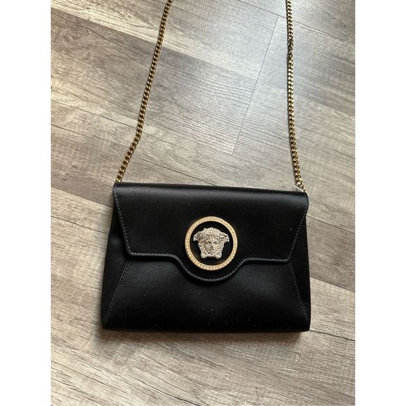 Versace La Medusa envelope clutch $1325 - Picture 6 of 13